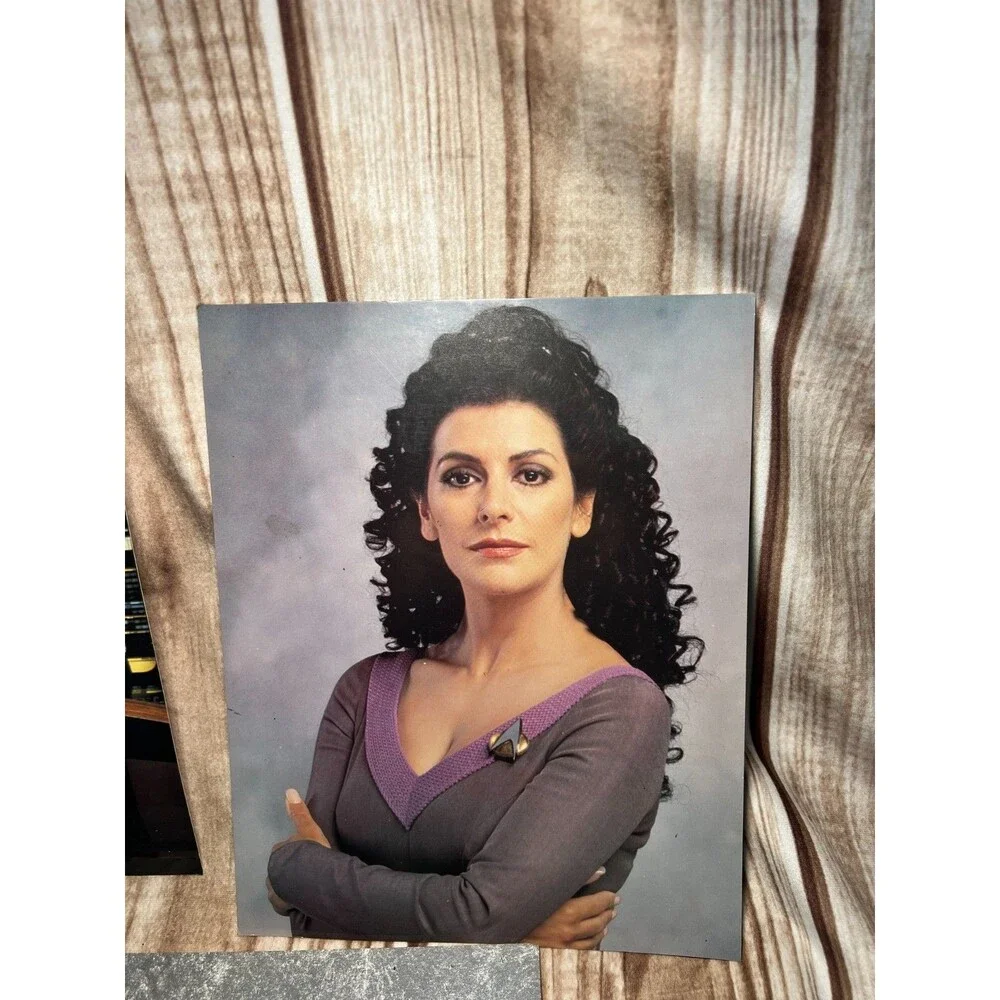 1994 Chromart Star Trek Next Gen Enterprise NCC-1701-D Chromium Print lot